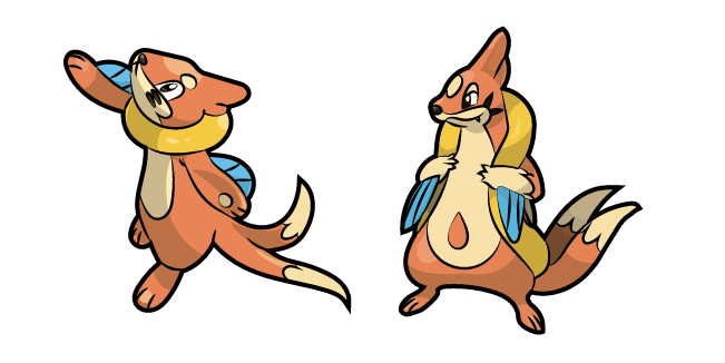 Pokemon Floatzel and Buizelcustom cursor pack