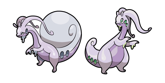 Pokemon Hisuian Goodra and Goodracustom cursor pack