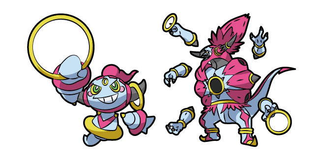 Pokemon Hoopa Confined Form and Unbound Formcustom cursor pack