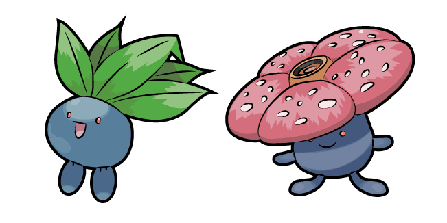 Pokemon Oddish and Vileplumecustom cursor pack