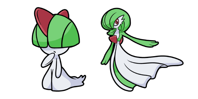 Pokemon Ralts and Gardevoircustom cursor pack