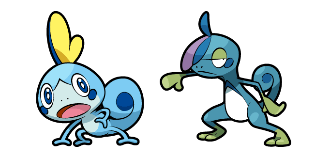 Pokemon Sobble and Drizzilecustom cursor pack