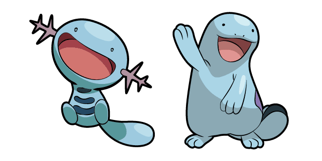 Pokemon Wooper and Quagsirecustom cursor pack