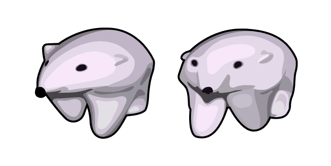 Polar Bear GIF Memecustom cursor pack