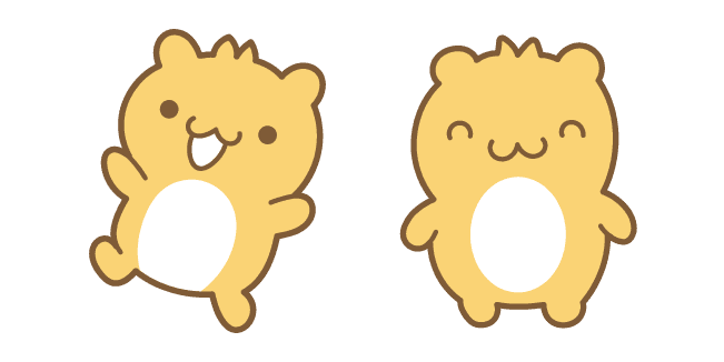 Pompompurin Biscuit the Hamstercustom cursor pack