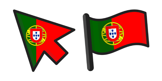 Portugal Flagcustom cursor pack