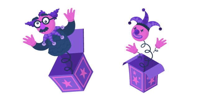 Purple Jack-in-the-Boxcustom cursor pack