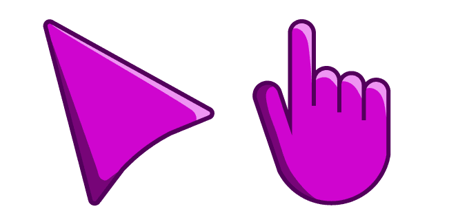 Purplecustom cursor pack