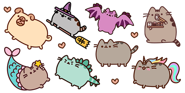 Pusheen cursor collection