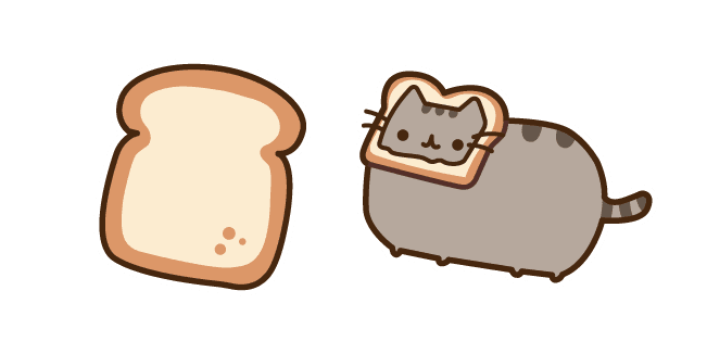 Pusheen Breadingcustom cursor pack