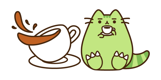 Pusheen Tea-Rexcustom cursor pack