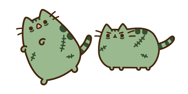 Pusheen Zombiecustom cursor pack