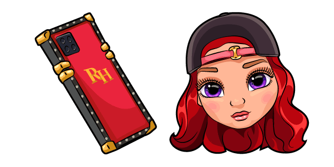 Rainbow High Ruby Anderson and Phonecustom cursor pack