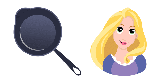 Rapunzel and Frying Pancustom cursor pack