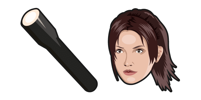 Resident Evil Claire Redfield and Flashlightcustom cursor pack