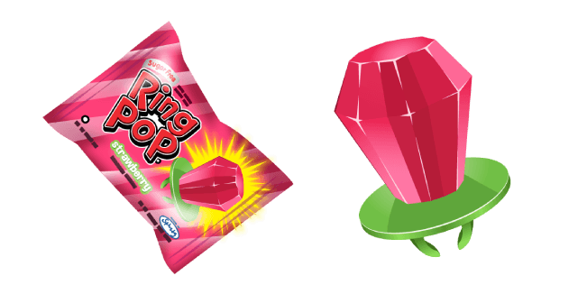 Ring Pop Strawberrycustom cursor pack