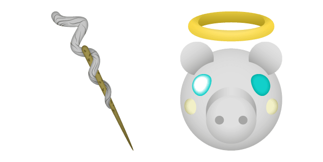 Roblox Piggy Angelcustom cursor pack