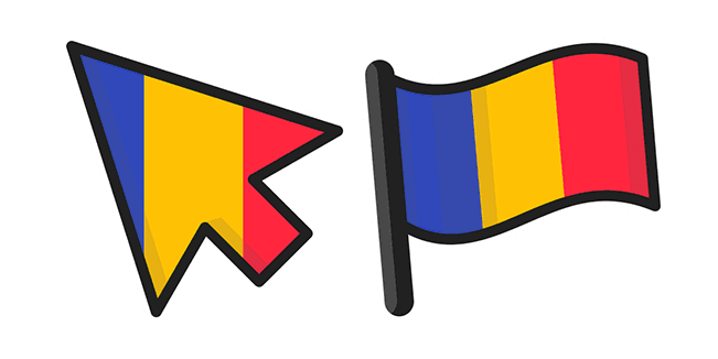 Romania Flagcustom cursor pack