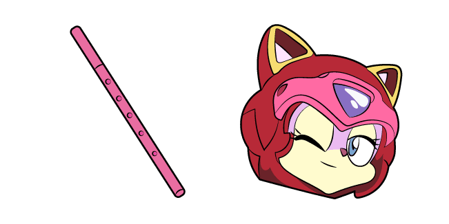 Samurai Pizza Cats Polly Esthercustom cursor pack