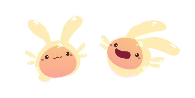 Slime Rancher Cotton Slimecustom cursor pack