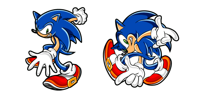 Sonic Adventurecustom cursor pack