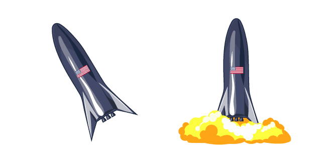 SpaceX Starshipcustom cursor pack