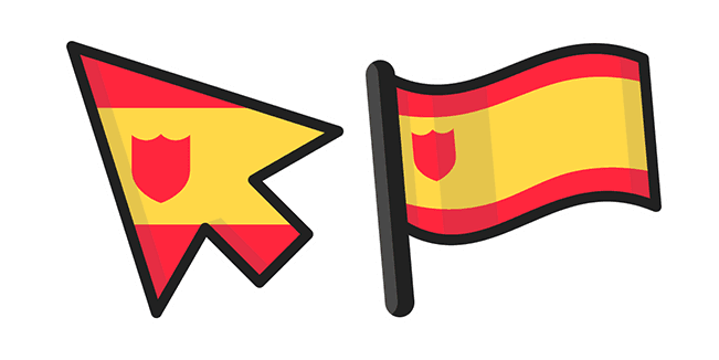 Spain Flagcustom cursor pack