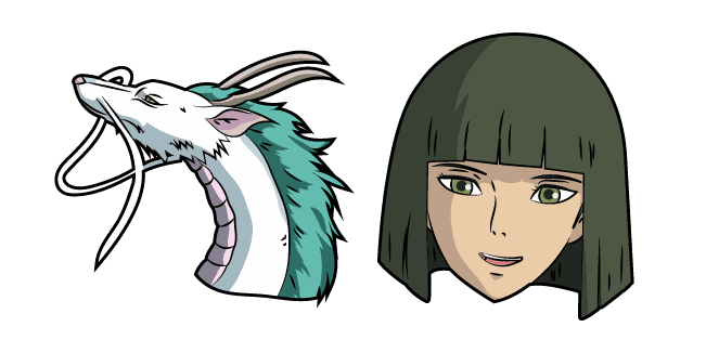 Spirited Away Hakucustom cursor pack