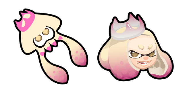 Splatoon 2 Pearlcustom cursor pack