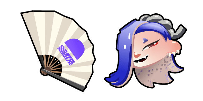 Splatoon 3 Shiver and Fancustom cursor pack