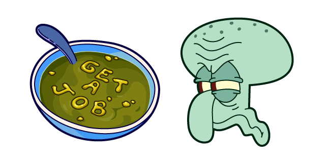 SpongeBob Get a Job Soup Memecustom cursor pack