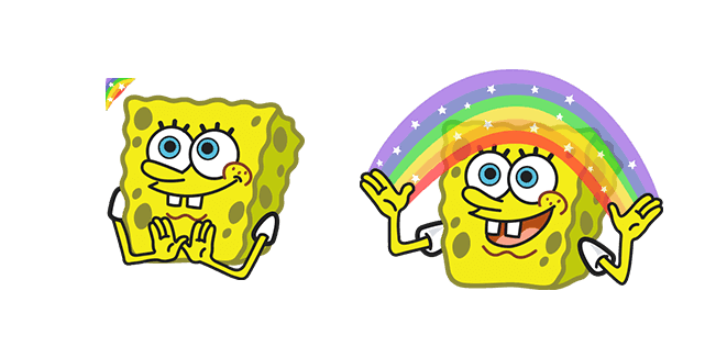 SpongeBob Imaginationcustom cursor pack