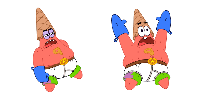 SpongeBob Patrick-Mancustom cursor pack