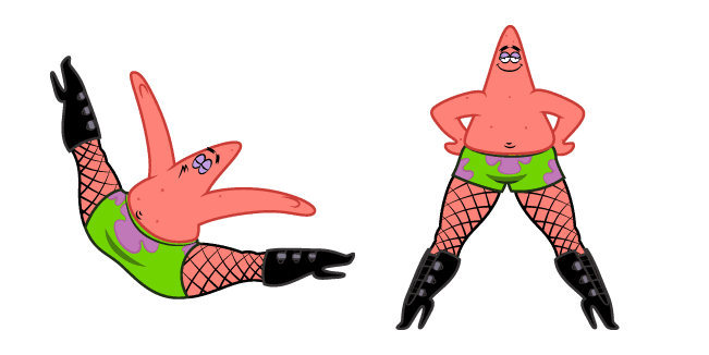 SpongeBob Patrick in Heelscustom cursor pack