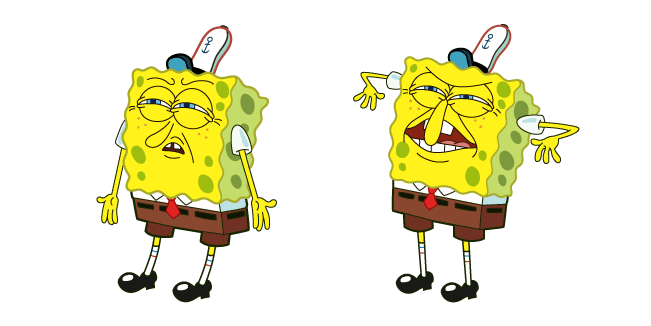 SpongeBob Who Put You on the Planetcustom cursor pack