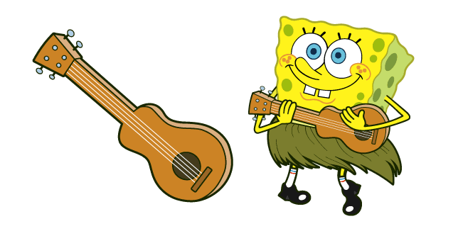 SpongeBob and Ukulelecustom cursor pack