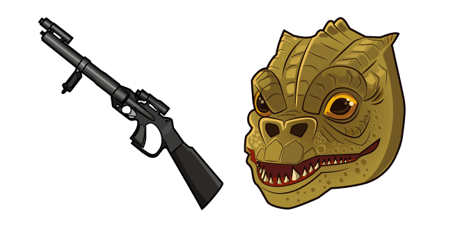 Star Wars Bossk Relby-V10 Mortar Guncustom cursor pack