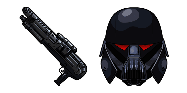 Star Wars Dark Trooper and Blaster Riflecustom cursor pack