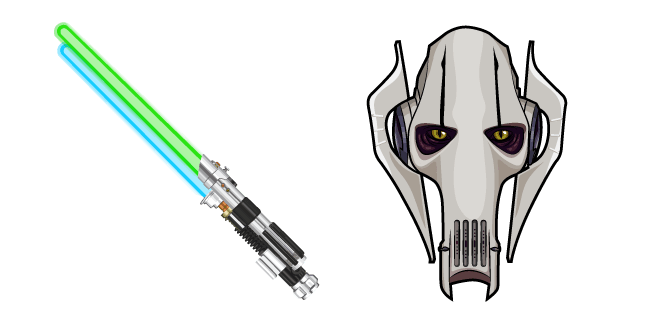 Star Wars General Grievous Lightsaberscustom cursor pack