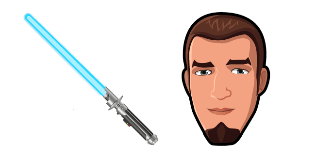 Star Wars Kanan Jarrus Lightsabercustom cursor pack