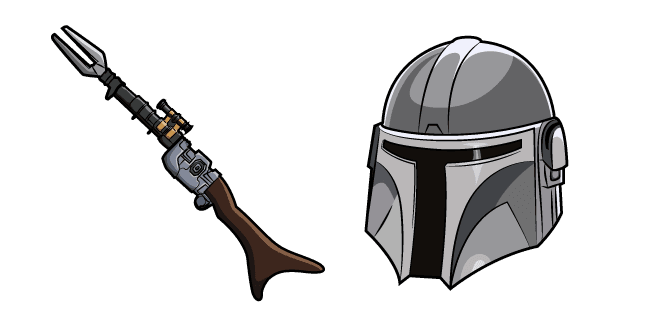 Star Wars Mandalorian Amban Phase-Pulse Blastercustom cursor pack