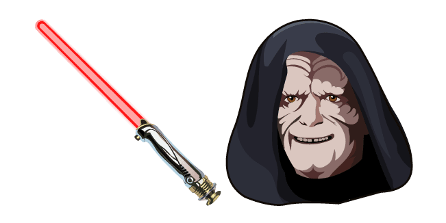 Star Wars Sheev Palpatine and Lightsabercustom cursor pack