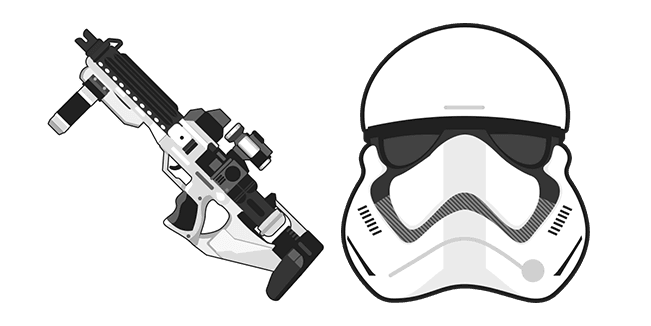 Star Wars Stormtrooper G-11F Blaster Riflecustom cursor pack