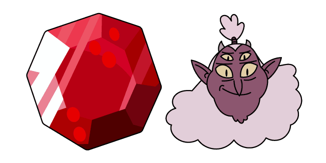 Star vs. the Forces of Evil Globgorcustom cursor pack