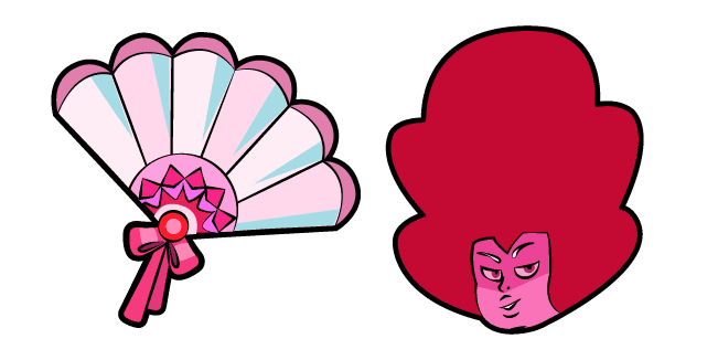 Steven Universe Pyrope and Fancustom cursor pack