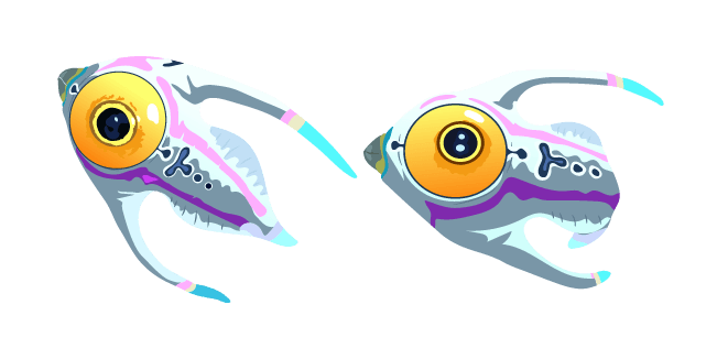 Subnautica Arctic Peepercustom cursor pack