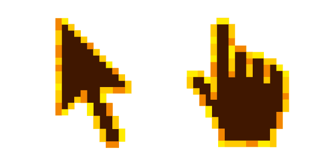 Sunflower Pixelcustom cursor pack