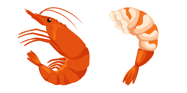 Tasty Shrimp custom cursor pack