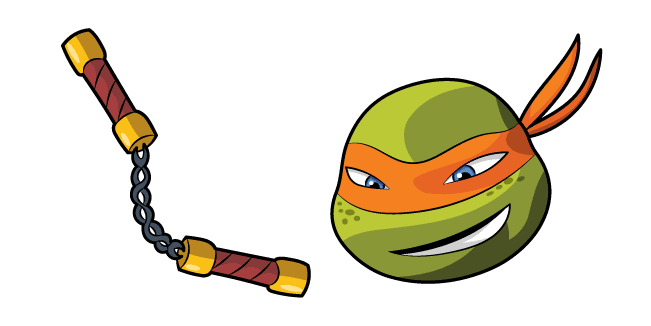 Teenage Mutant Ninja Turtles Michelangelocustom cursor pack