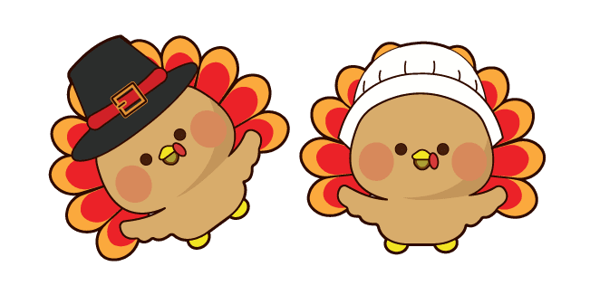 Thanksgiving Day Turkeycustom cursor pack